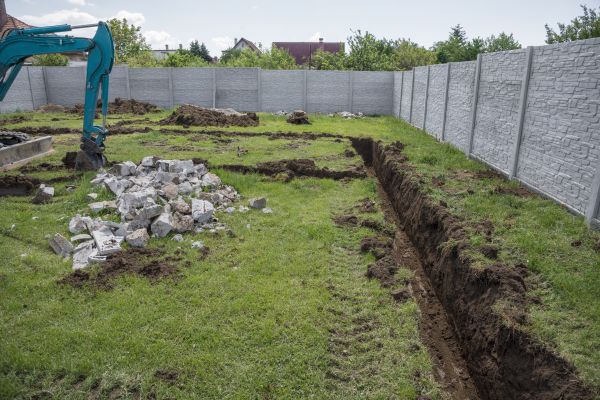 Cost of Yard Trenching in Ringgold
