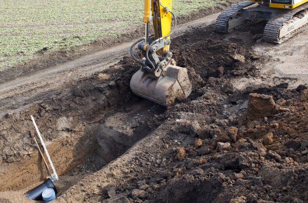 Backhoe Trenching in Ringgold