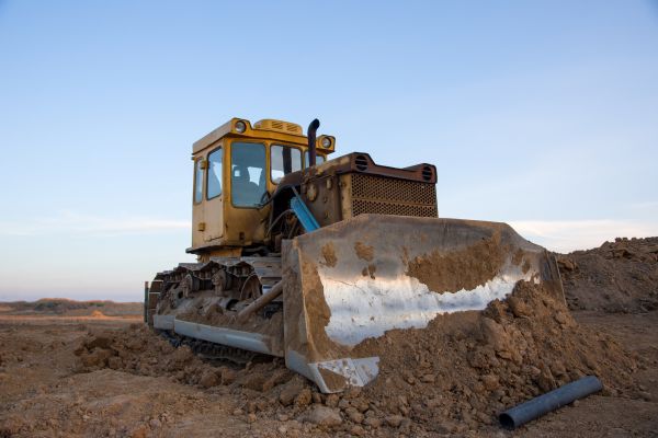 Bulldozer Land Grading in Ringgold