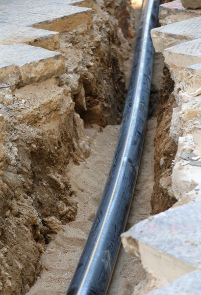 Drainpipe Trenching in Ringgold