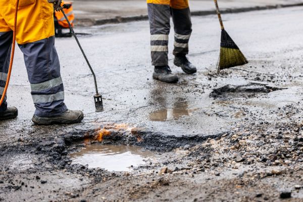 Gravel Pothole Repair in Ringgold