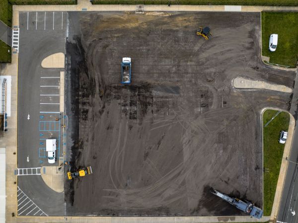 Parking Lot Excavation in Ringgold