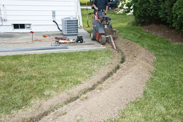 Electrical Trenching Service in Ringgold