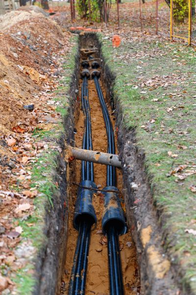 Electrical Line Excavation in Ringgold