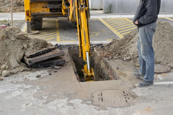 Cost of Utility Line Excavation in Ringgold