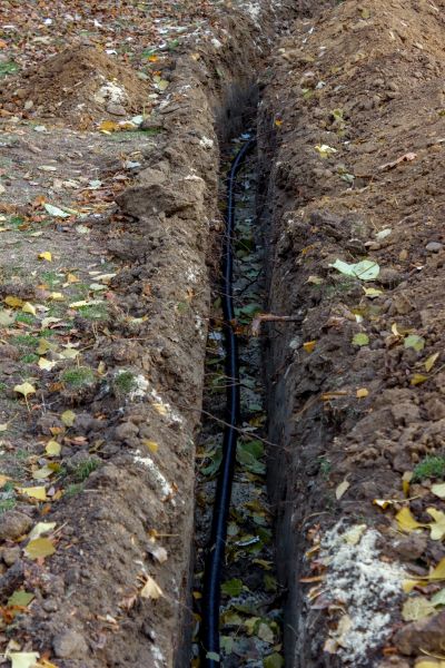 Cable Line Trenching in Ringgold