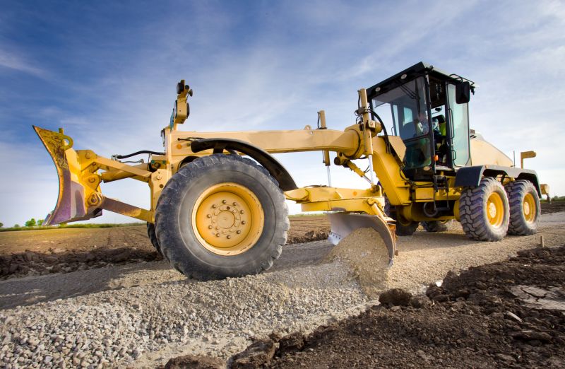 Heavy Equipment in Use for Large-Scale Projects